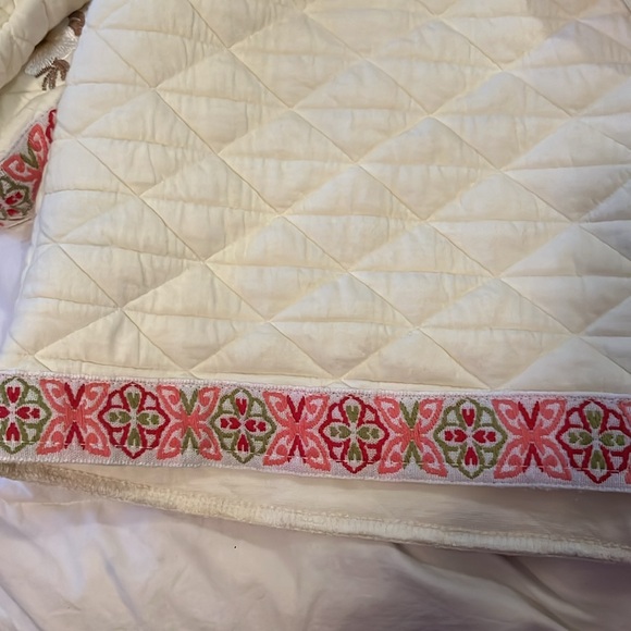 POL boutique Med Floral Embroidered Medium Jacket Wrap Sz M grandmacore - Picture 11 of 14